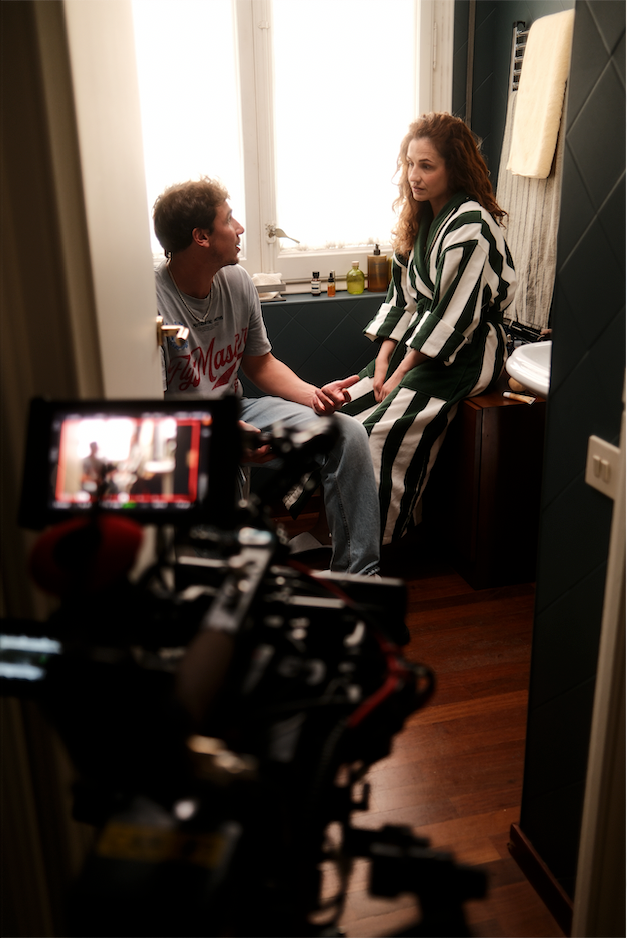 Behind the scenes with actors